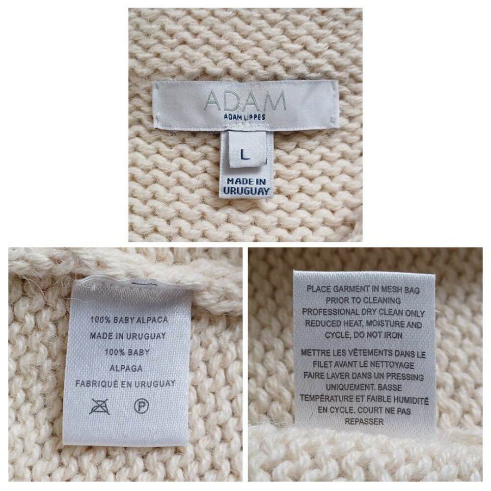 Adam Lippes Baby Alpaca Knit Mini Dress - Picture 10 of 16